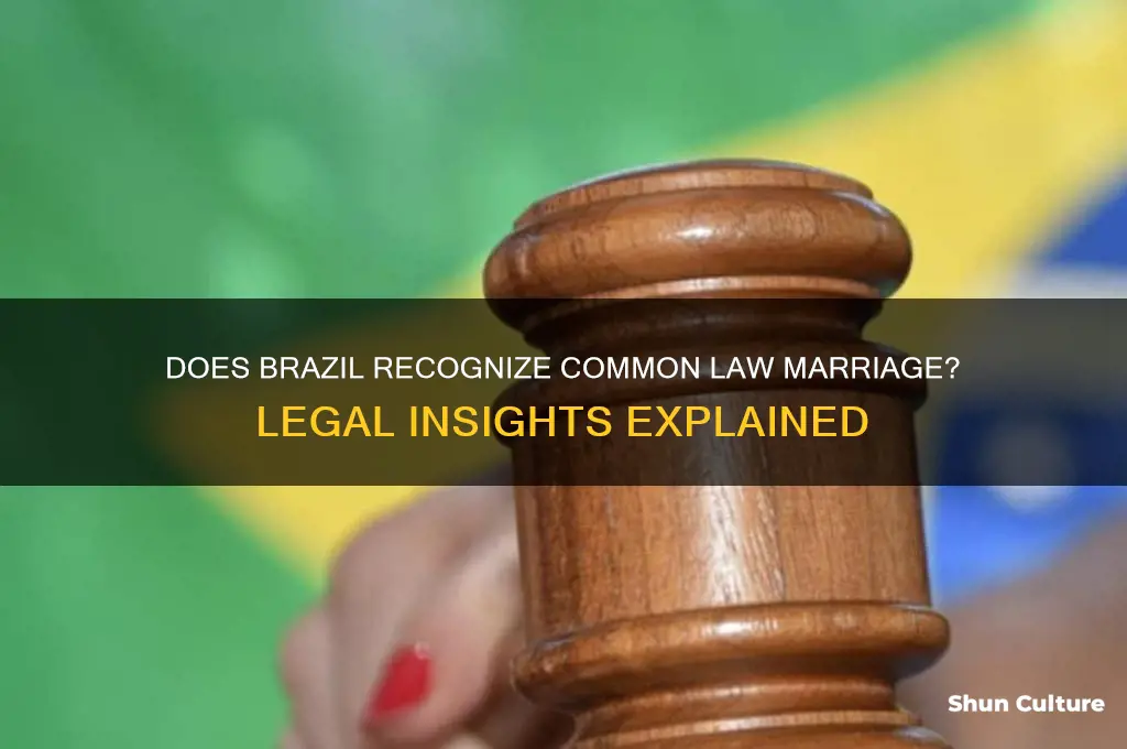 does brazil recognize common law marriage