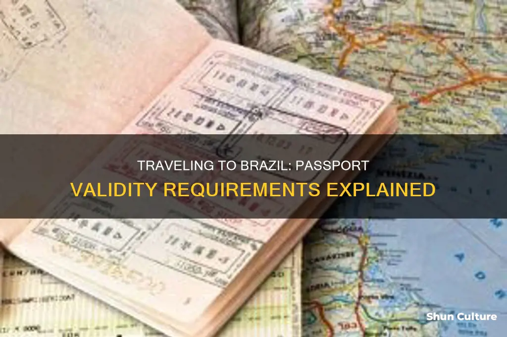 does brazil require 6 months passport validity