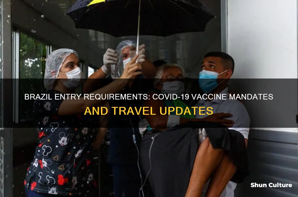 does brazil require vaccine to enter