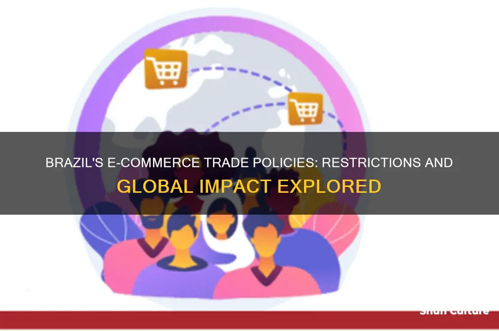 does brazil restrict international trade via e-commerce