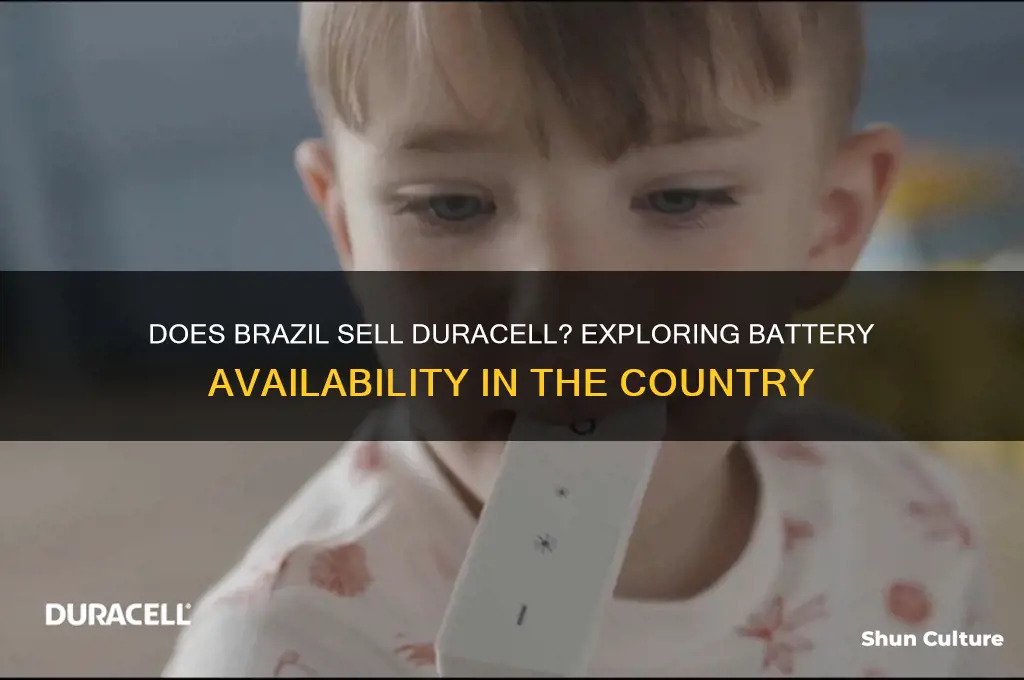 does brazil sell duracell