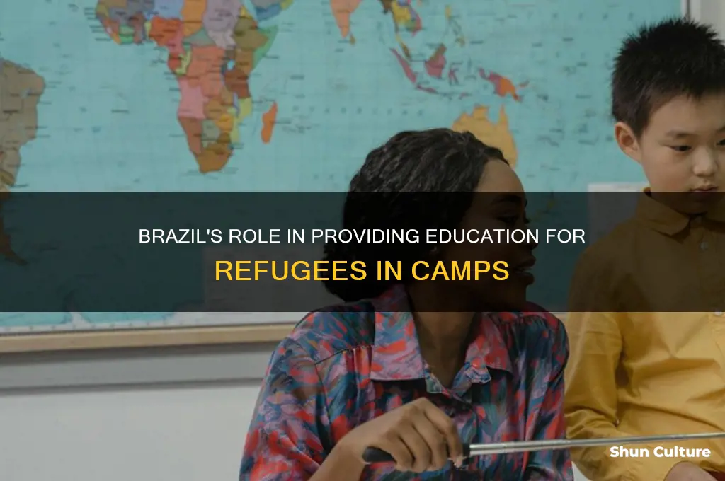 does brazil support access to education in refugee camps