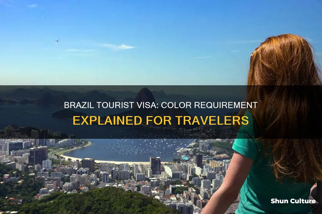 does brazil tourist visa need to be in color