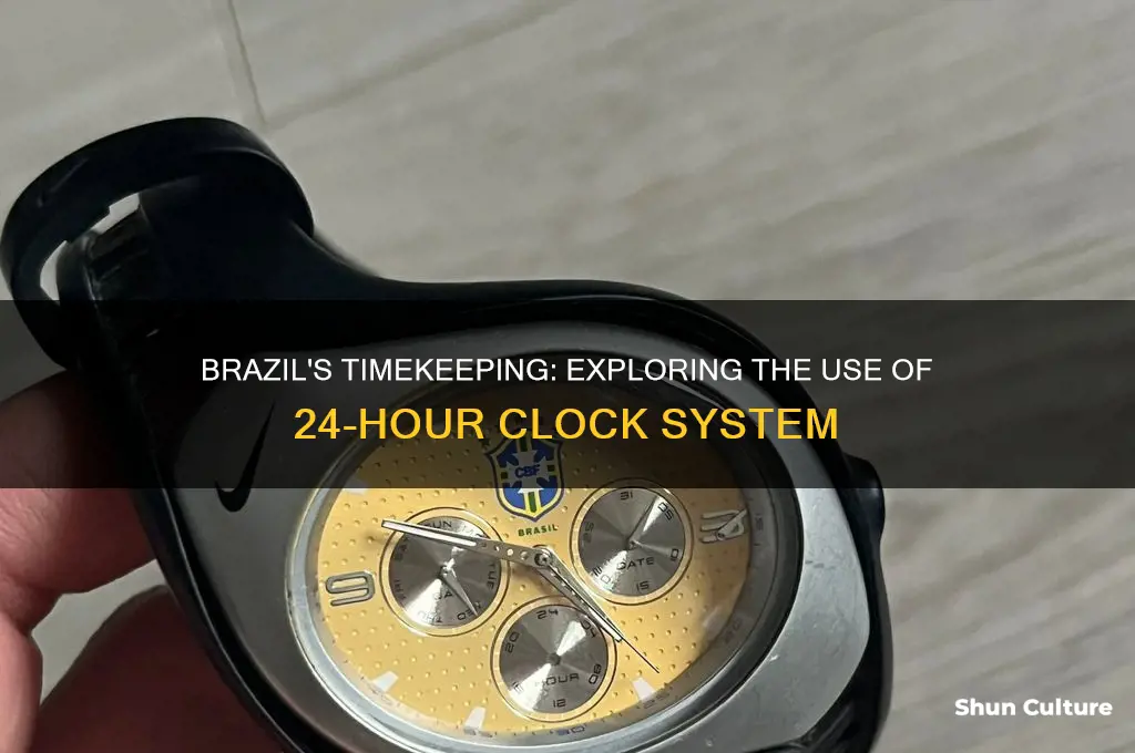 does brazil use 24 hour clock
