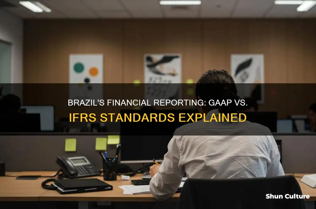 does brazil use gaap or ifrs