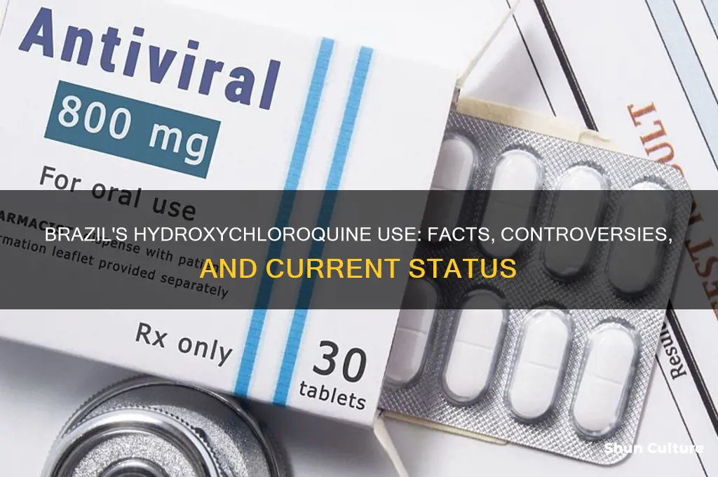 does brazil use hydroxychloroquine