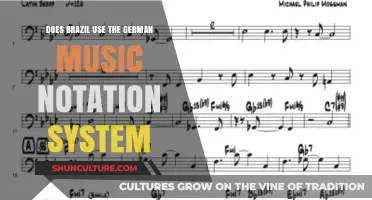 Does Brazil Adopt German Music Notation? Exploring Cultural Musical Practices