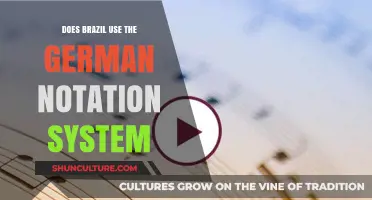 Does Brazil Adopt German Notation? Exploring Musical Notation Systems