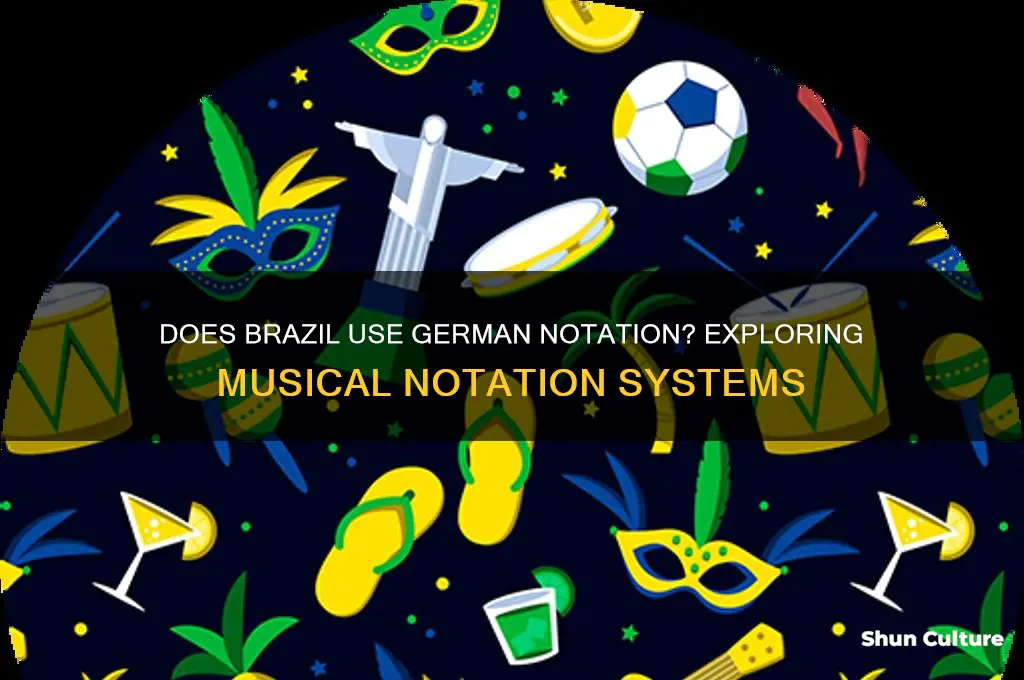 does brazil use the germna notation system