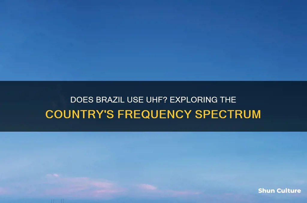 does brazil use uhf