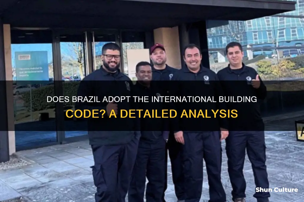 does brazil uses international building code