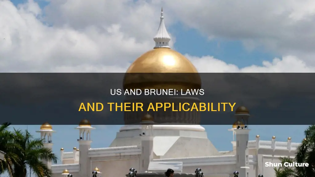 does brunei law applies to usa