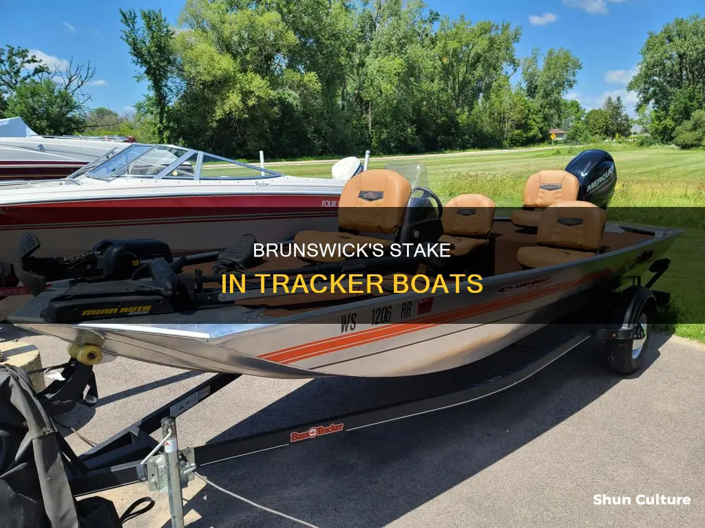 does brunswick own part of tracker boats