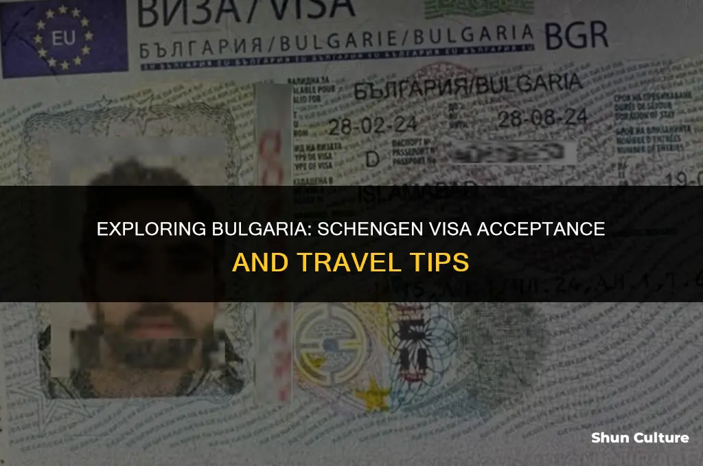 does bulgaria accept schengen visa