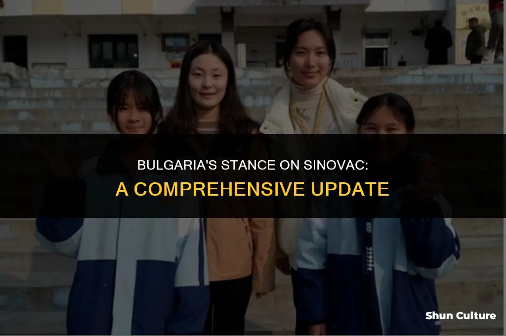 does bulgaria accept sinovac