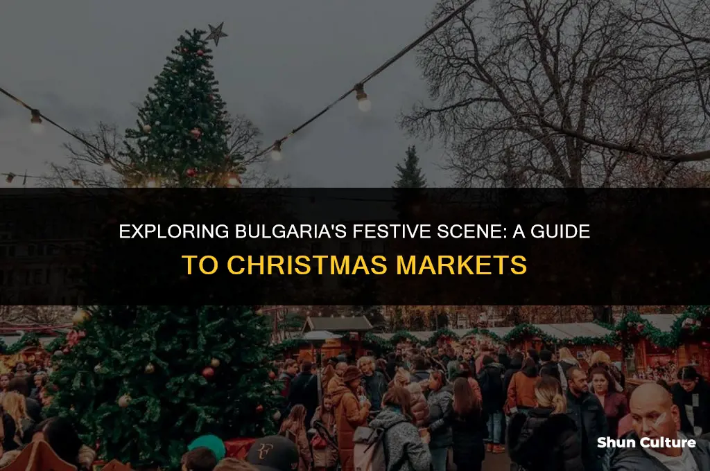 does bulgaria have christmas markets