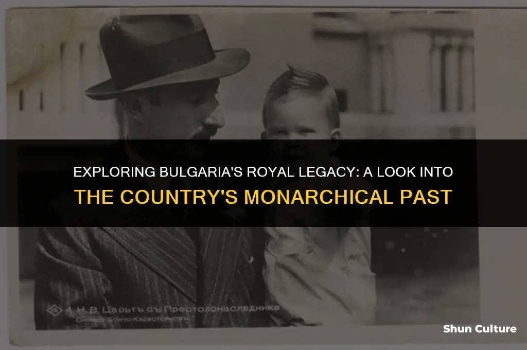 does bulgaria have royals