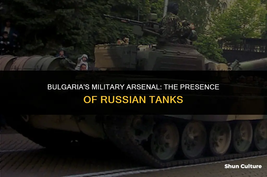 does bulgaria have russian tanks