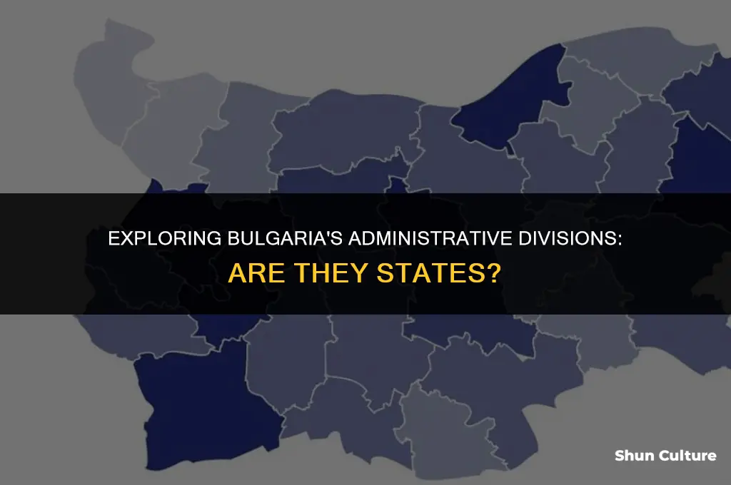does bulgaria have states