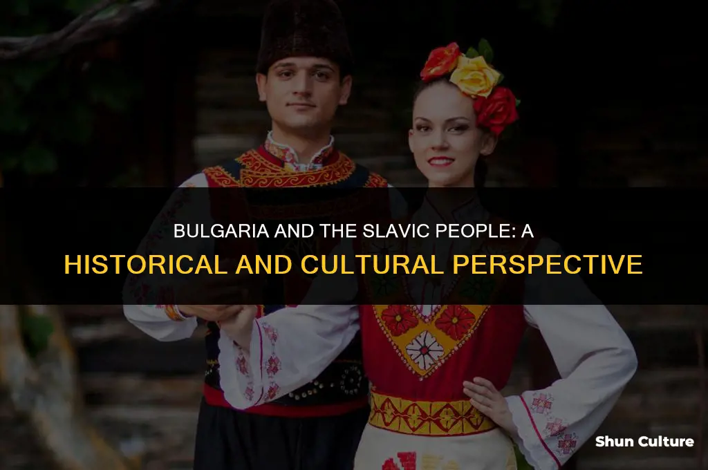 does bulgaria own slavic people