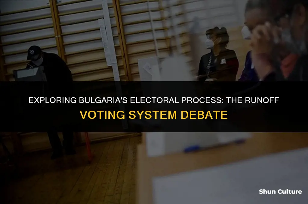 does bulgaria use a runoff voting system