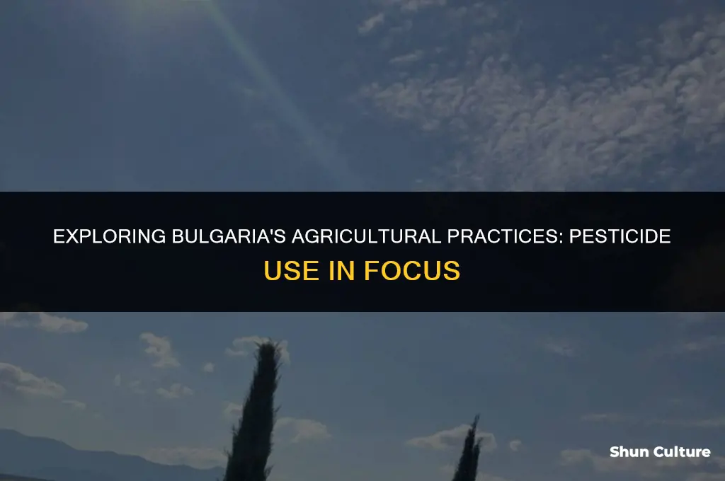 does bulgaria use pesticides