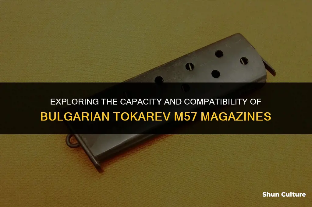 does bulgarian tokarev m57 magazines