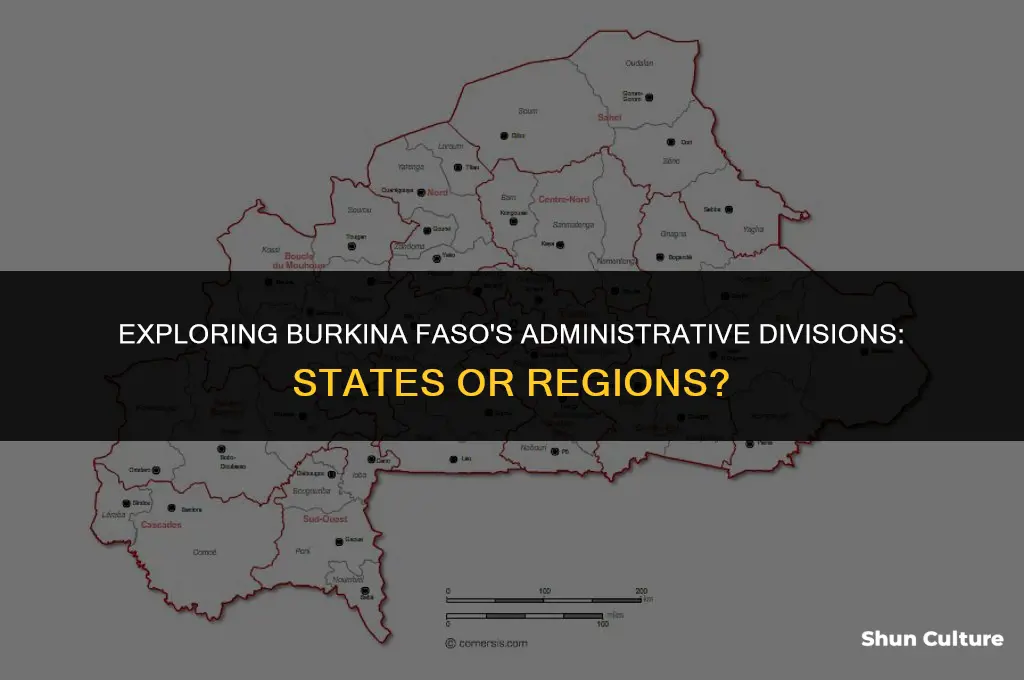 does burkina faso have states