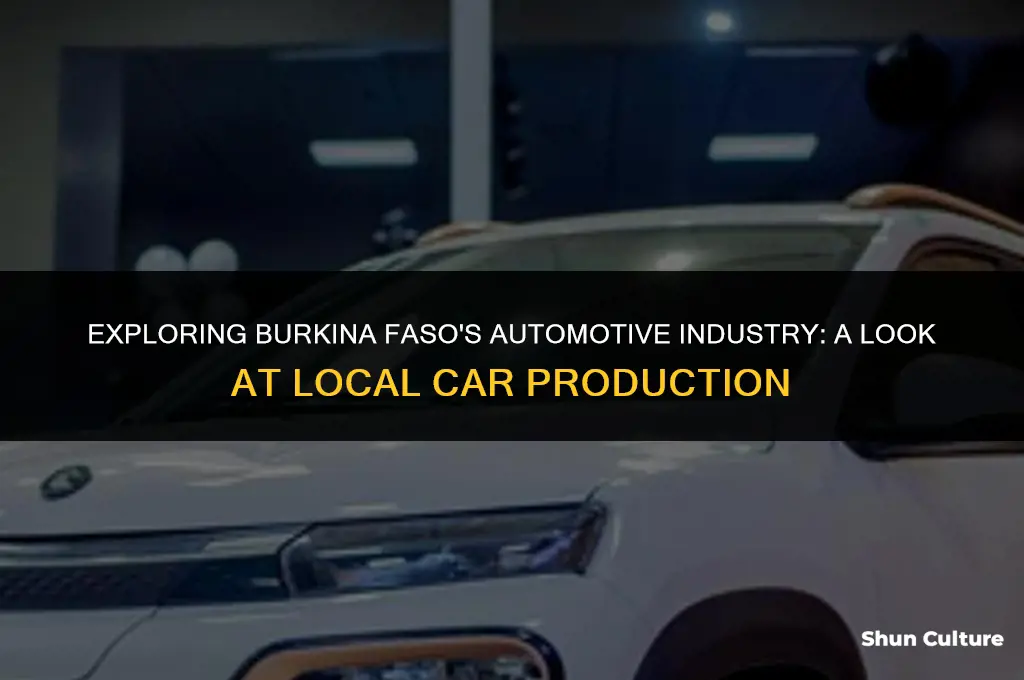 does burkina faso produce cars