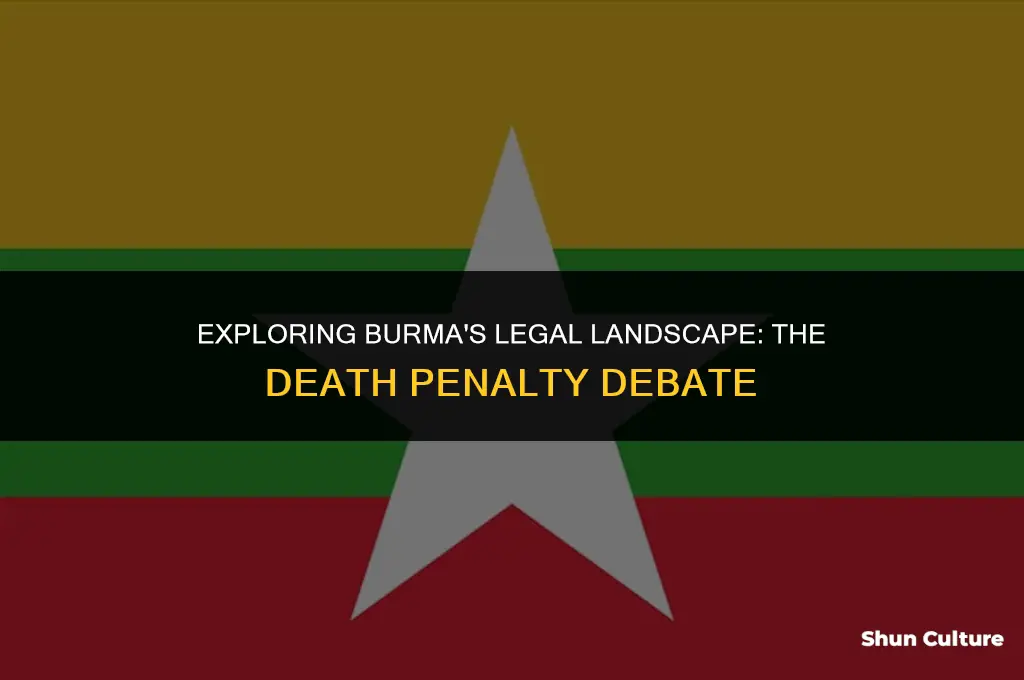 does burma have the death penalty