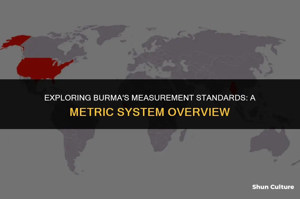 does burma use the metric system