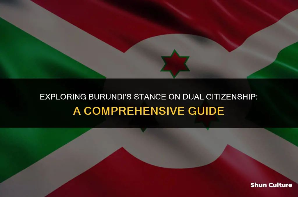 does burundi allow dual citizenship