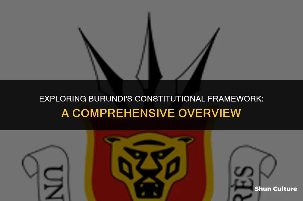 does burundi have a constitution