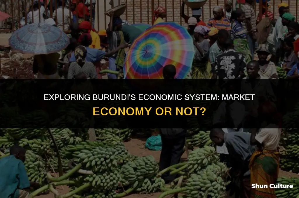 does burundi have a market economy