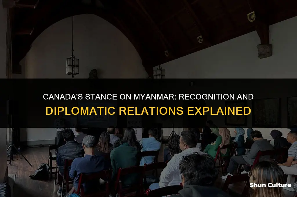 does canada recognize myanmar burma
