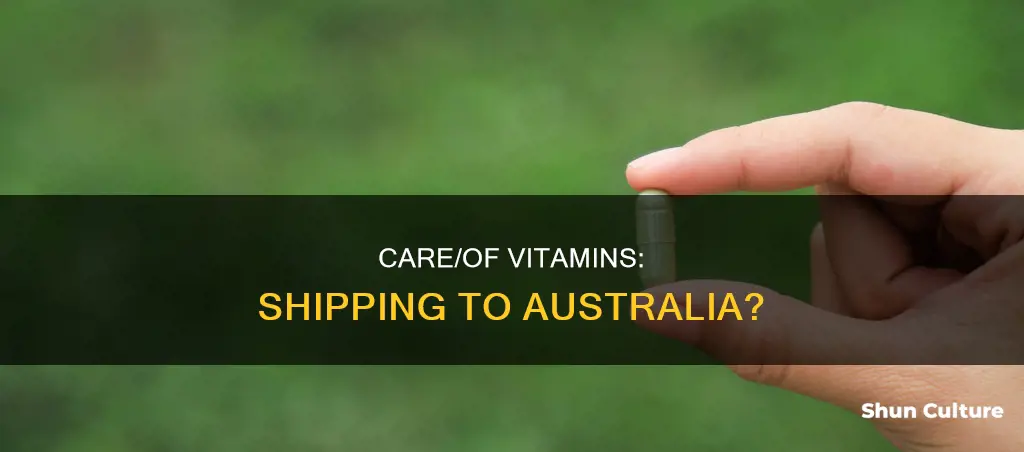 does care of vitamins ship to australia