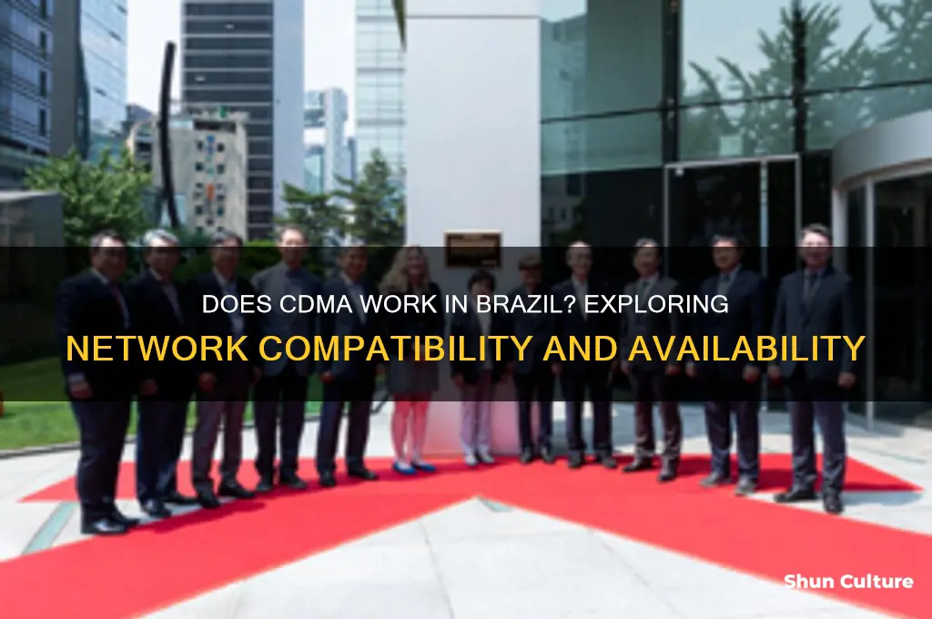 does cdma work in brazil