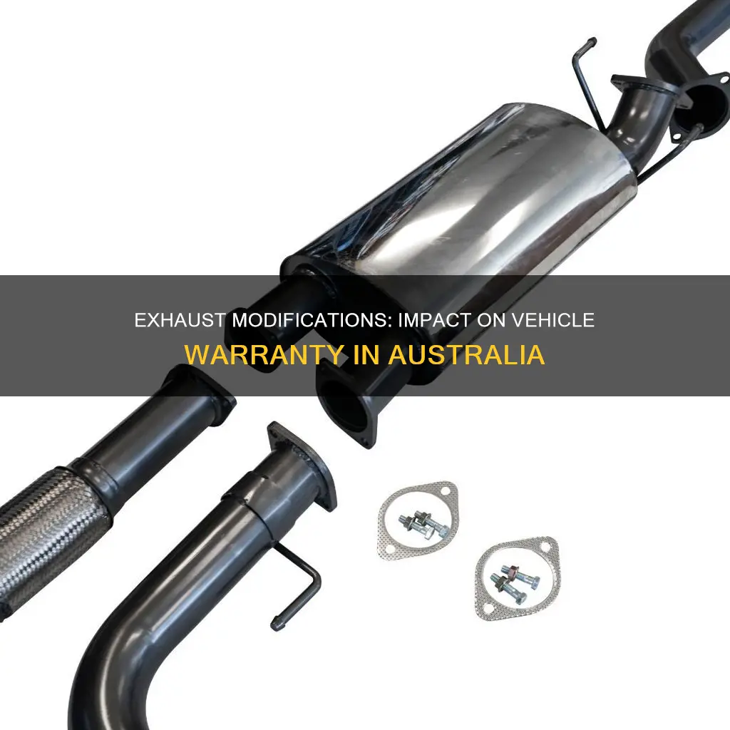does changing exhaust void warranty australia