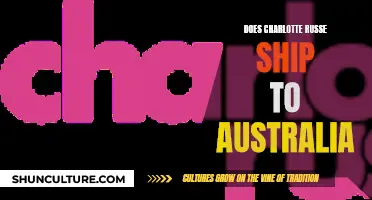 Charlotte Russe: Shipping Down Under?