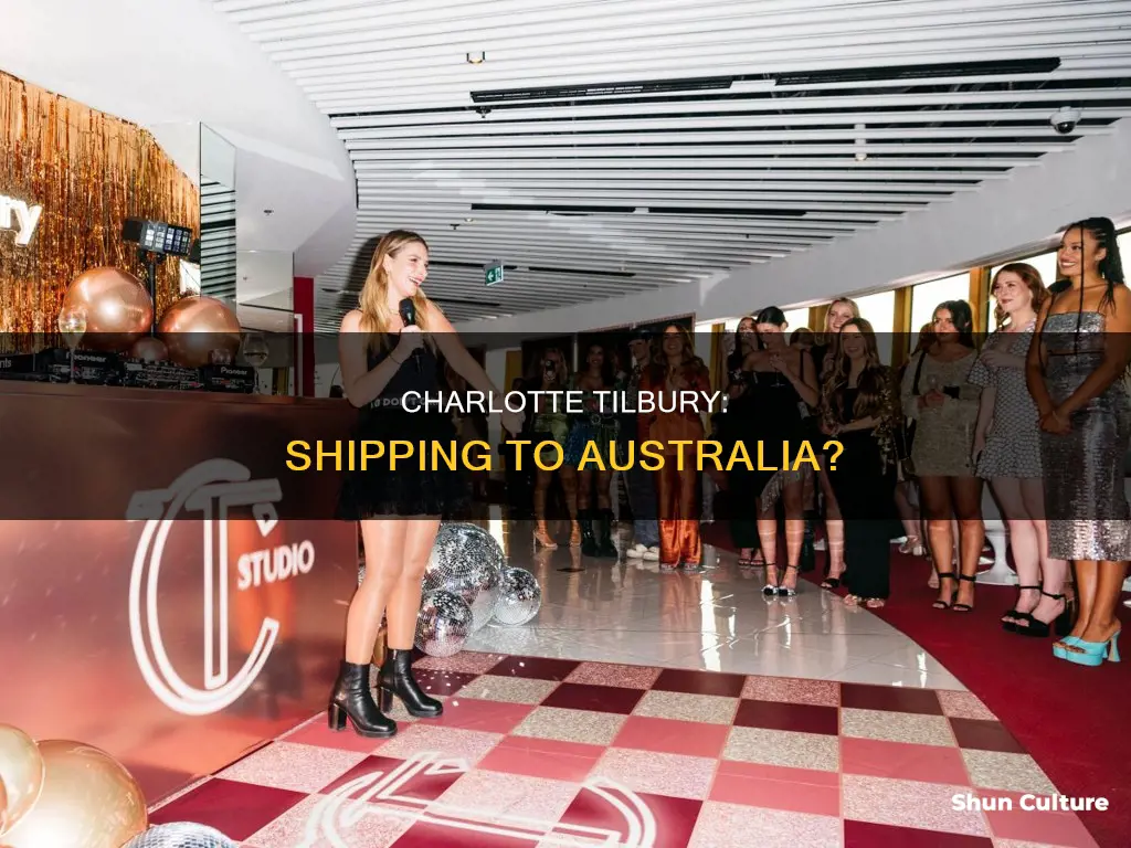 does charlotte tilbury ship to australia