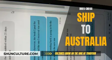 Chegg's Shipping Destinations: Does Australia Make the Cut?
