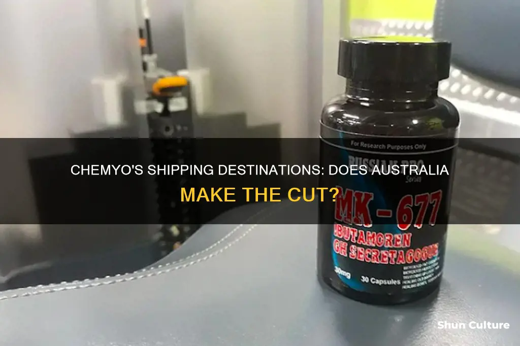 does chemyo ship to australia