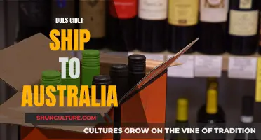 Cider Shipping to Australia: Is It Possible?