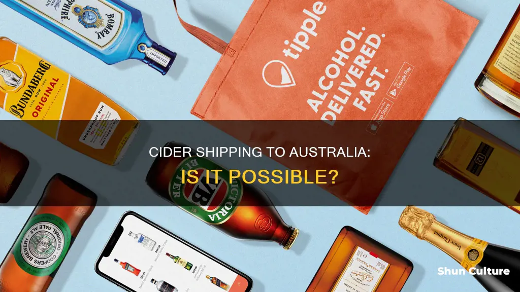 does cider ship to australia