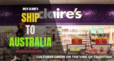 Claire's Shipping: Australia-Bound?