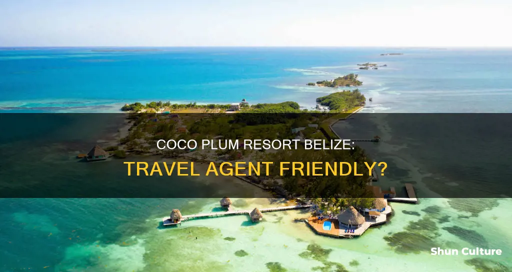 does coco plum resort belize work with trave agents