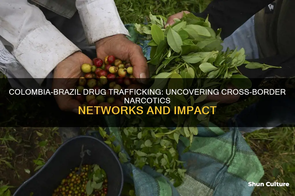 does colombia drug traffick into brazil