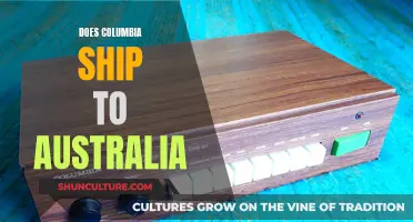 Columbia's Shipping: Australia-Bound?