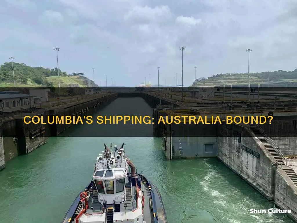 does columbia ship to australia