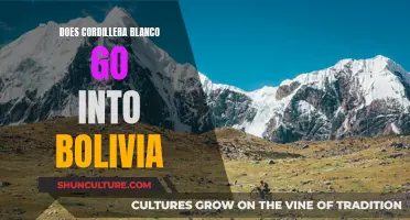 Exploring Cordillera Blanco's Reach: Does It Extend Into Bolivia?